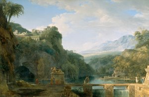 Paisaje de la antigua Grecia, 1786